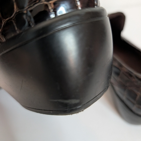 Clarks Bendables Croc Embossed Loafers - Picture 9 of 12